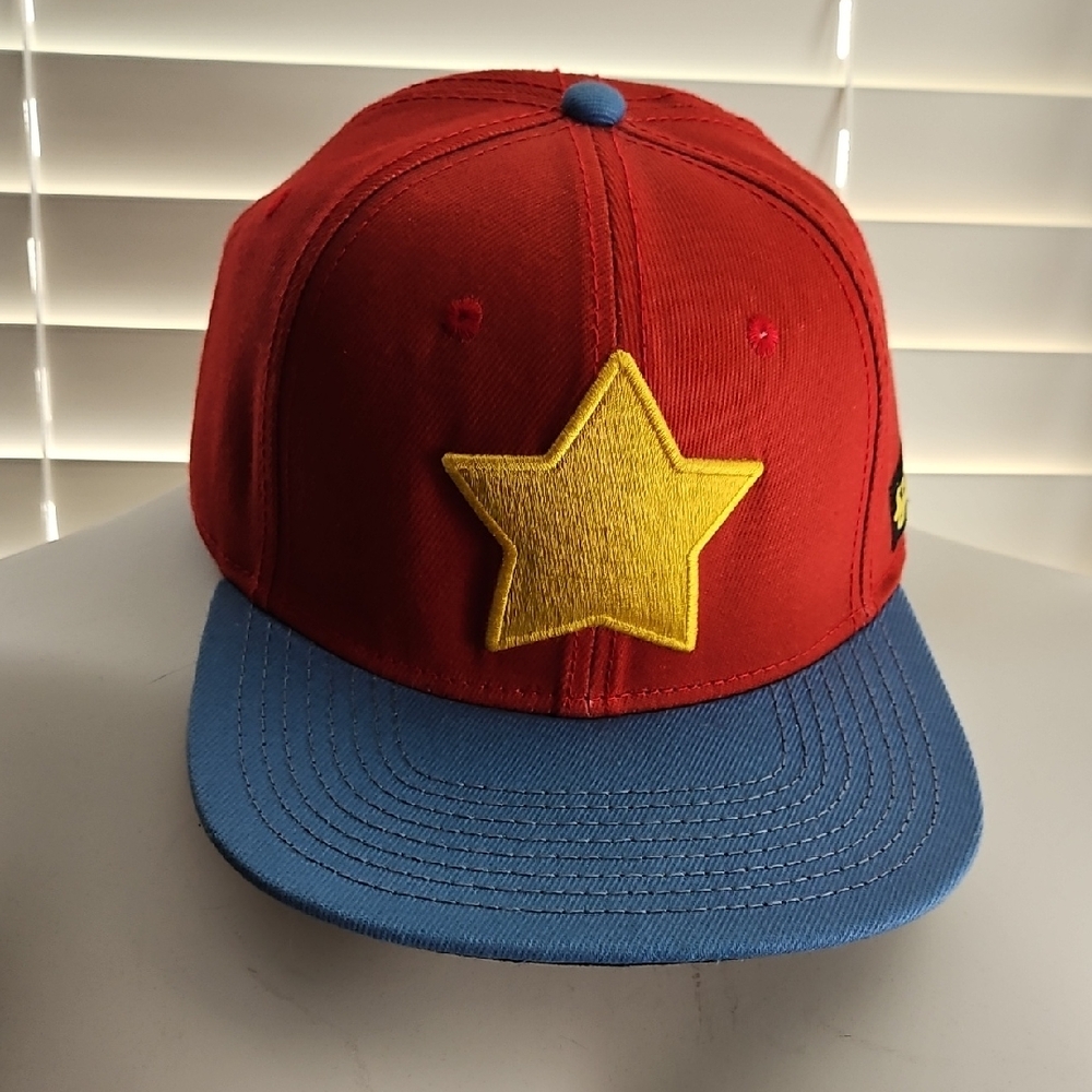 Hot Topic Steven Universe Yellow Star Flat Brim Hat